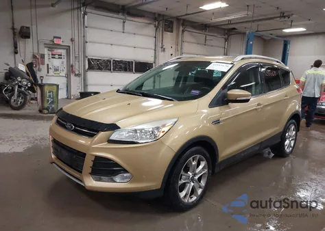 2014 Ford Escape Titanium из США, поврежденный, VIN 1FMCU9J9XEUD60617